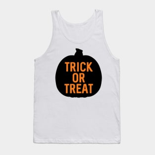 HALLOWEEN TRICK OR TREAT PUMPKIN SILHOUETTE #1 Tank Top